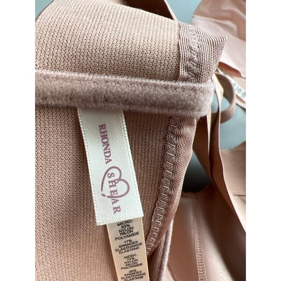 Rhonda Shear 2 Pack Molded Cup Bra with Wrap Back Size XL Pink Beige 621.7 - Picture 5 of 10